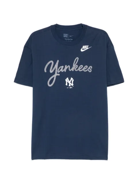 Nike x MLB New York Yankees logo-print T-shirt