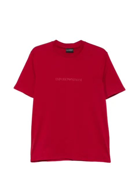Emporio Armani playera manga corta con logo estampado