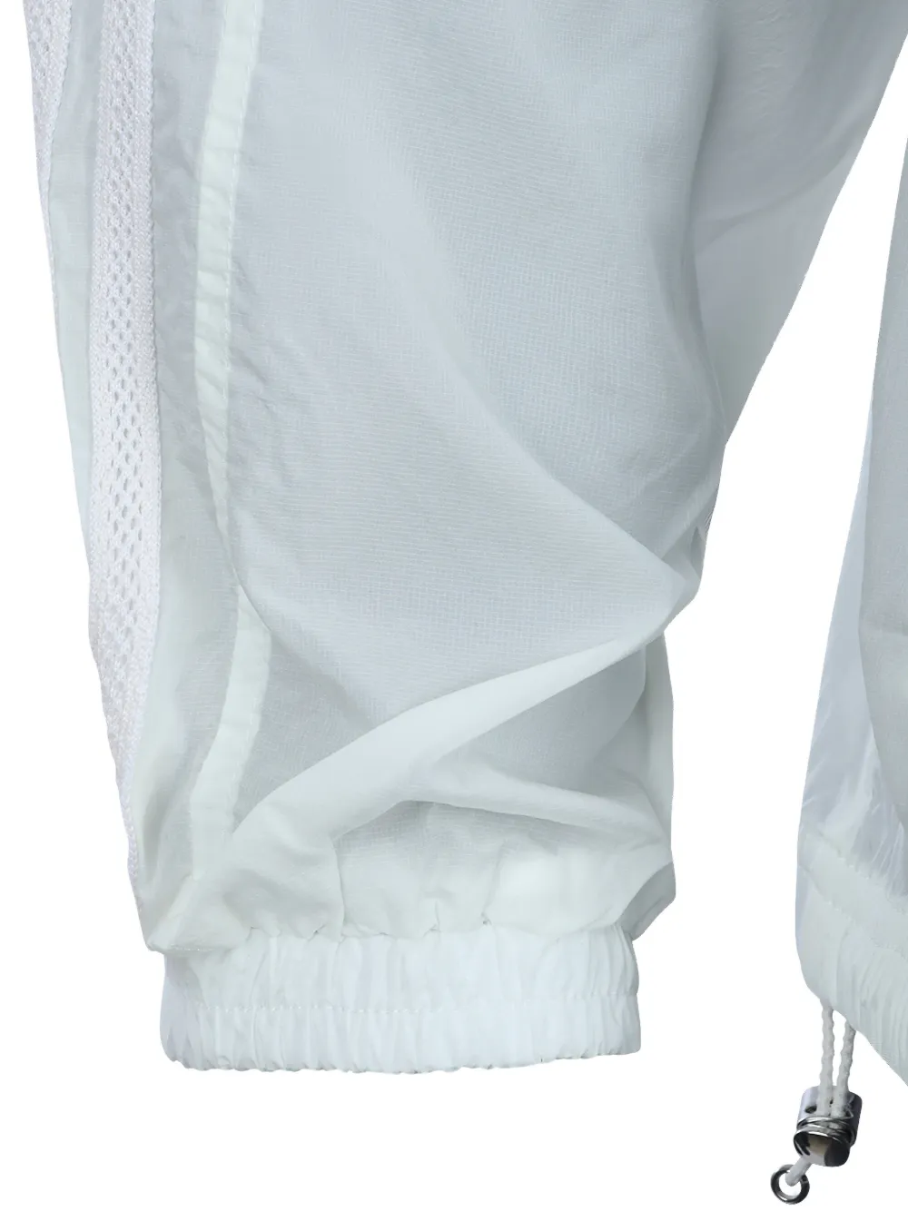 adidas Wales Bonner jack met rits en logoprint Wit