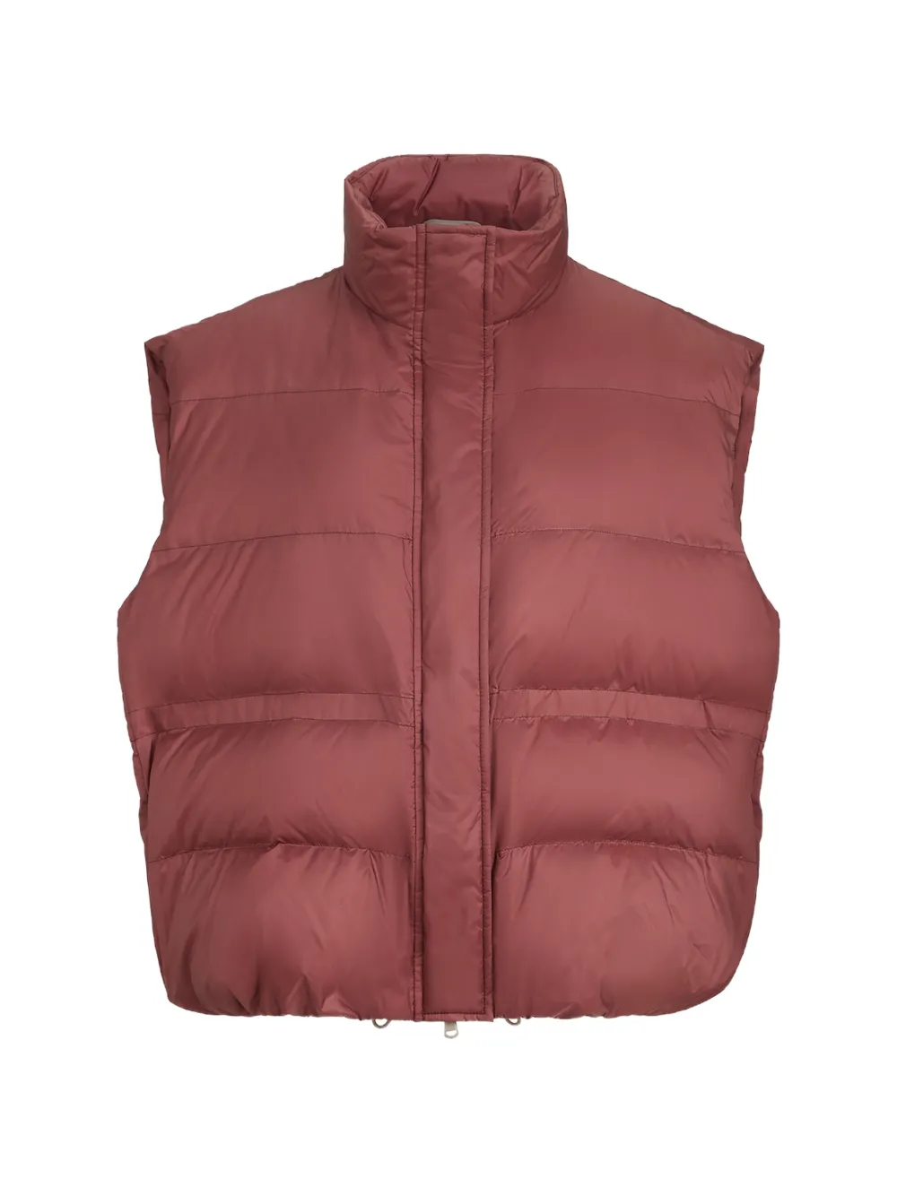 Brunello Cucinelli water-resistant matte-nylon down jacket with Monili - Red