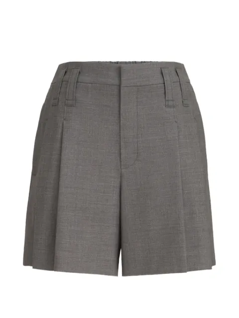 Brunello Cucinelli shorts tropicales con detalle Monili