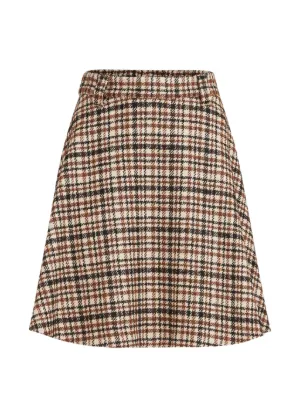 Prada チェック スカート | ブルー | FARFETCH JP