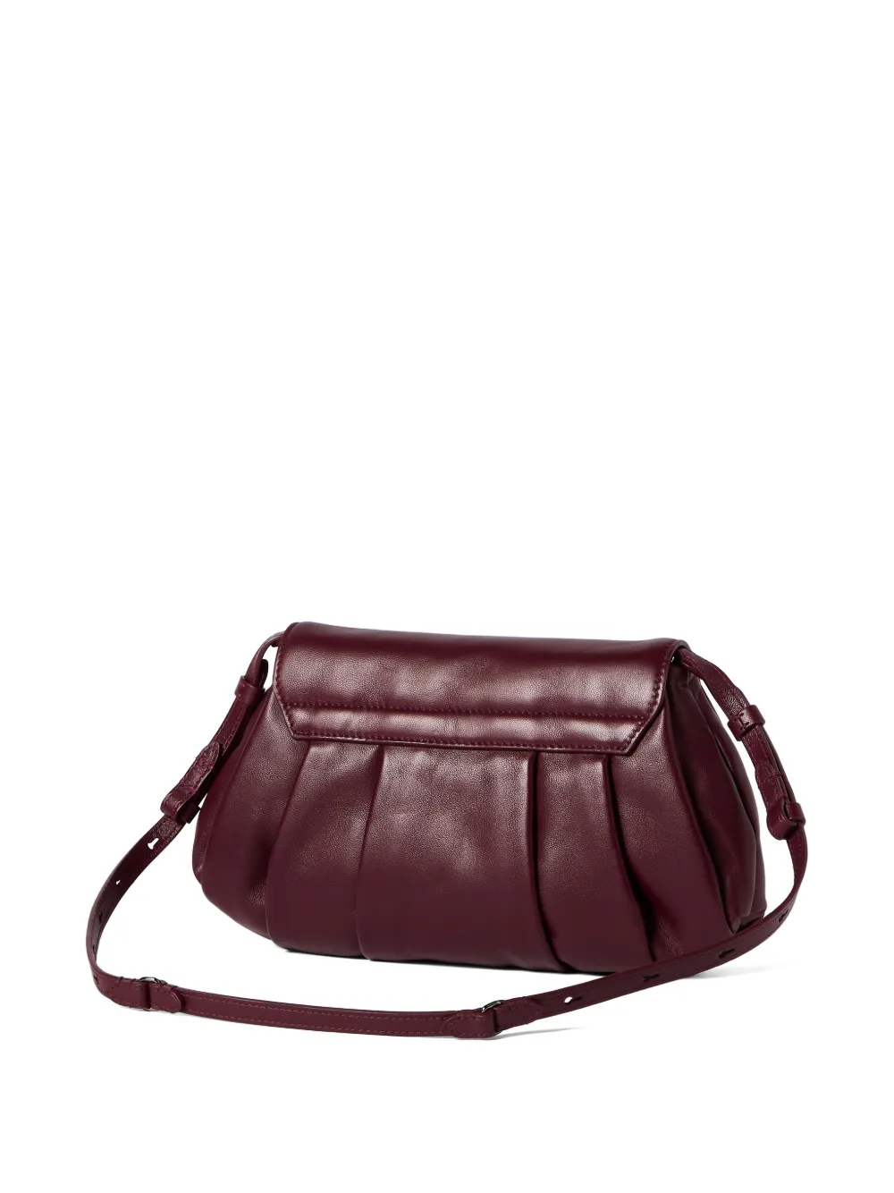 Brunello Cucinelli Boule nappa leren tas Rood