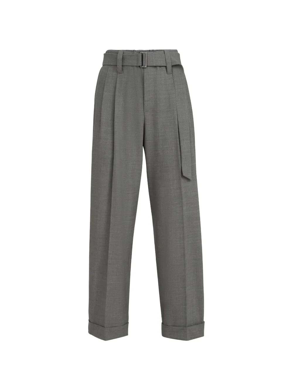 Brunello Cucinelli Lässige Sartorial Hose aus Tropical-Luxury-Wolle - Grau