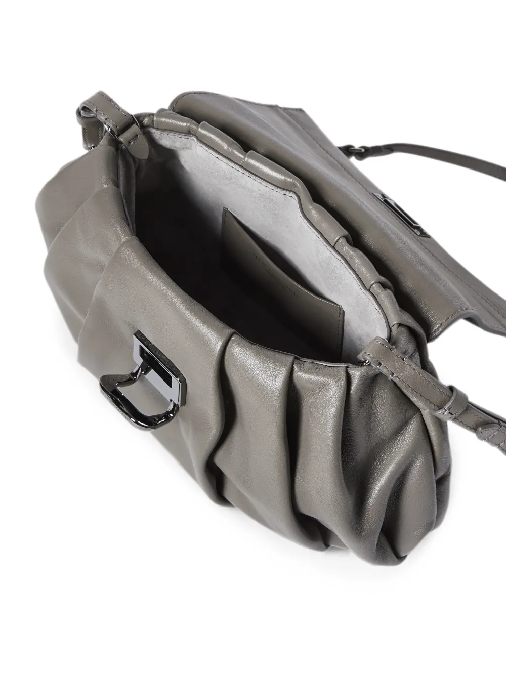 Brunello Cucinelli Boule nappa leren tas Grijs