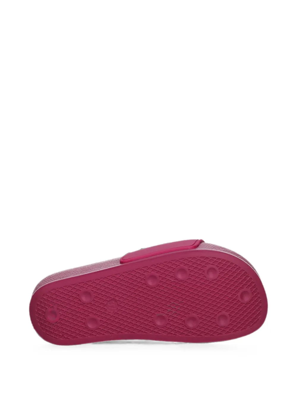 LIU JO embossed-logo platform slides Roze
