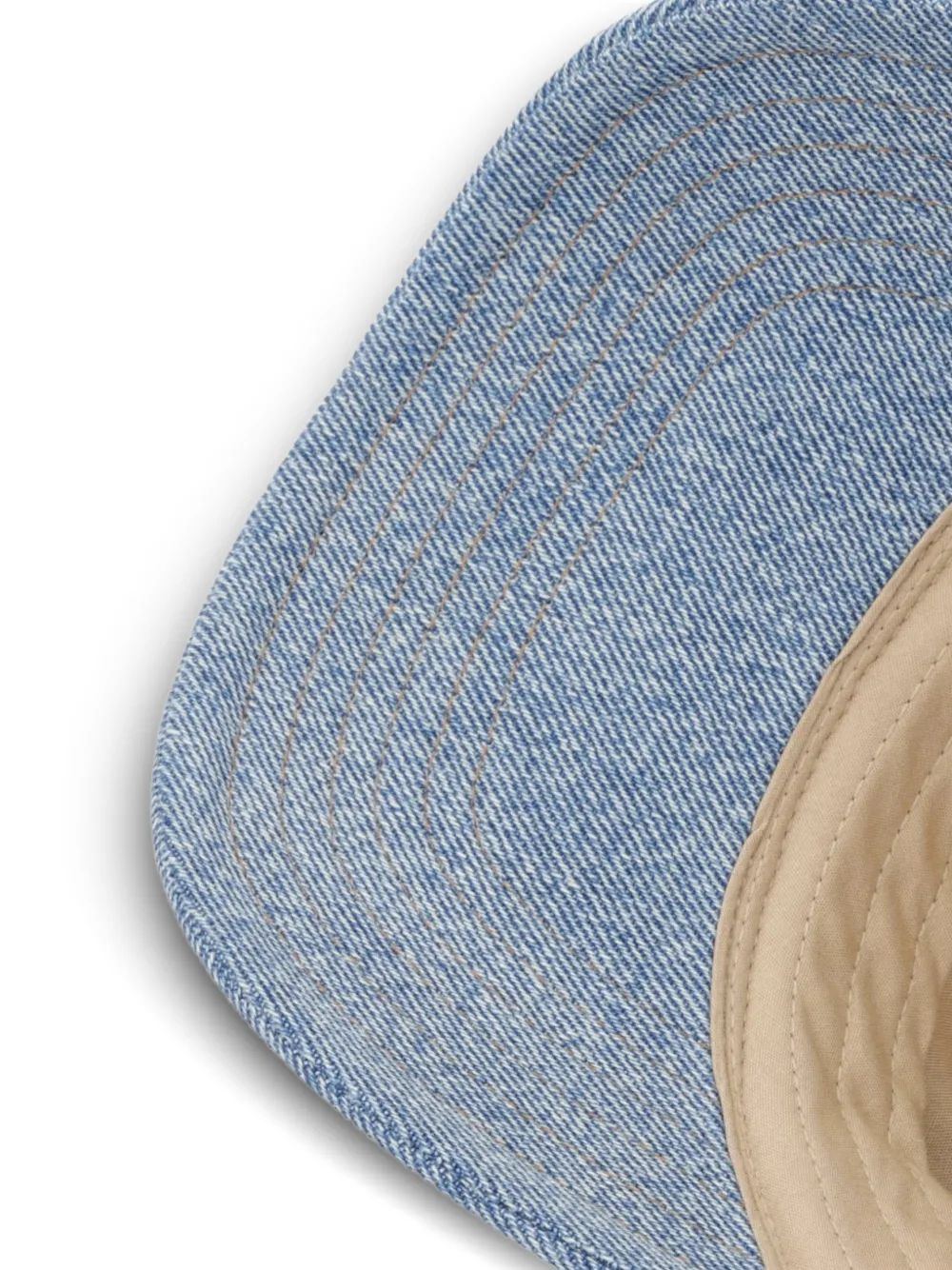 Karl Lagerfeld Jeans Pet met geborduurd logo Blauw