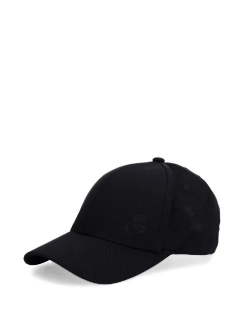 Karl Lagerfeld logo-patch baseball cap