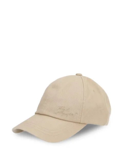 Karl Lagerfeld logo-embroidered baseball cap