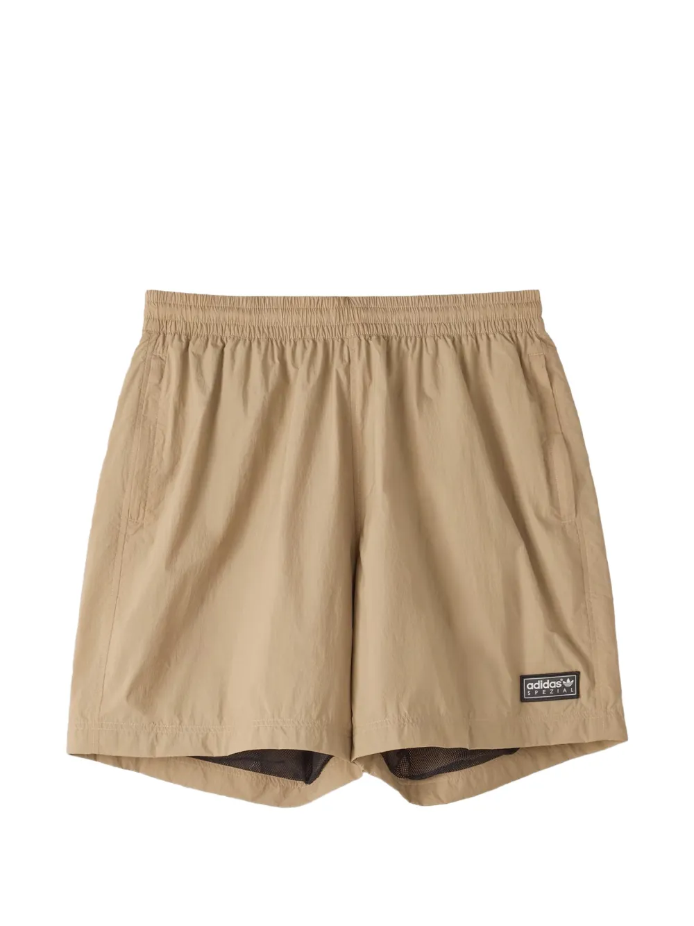adidas Hudswell Spzl logo track shorts - Nude
