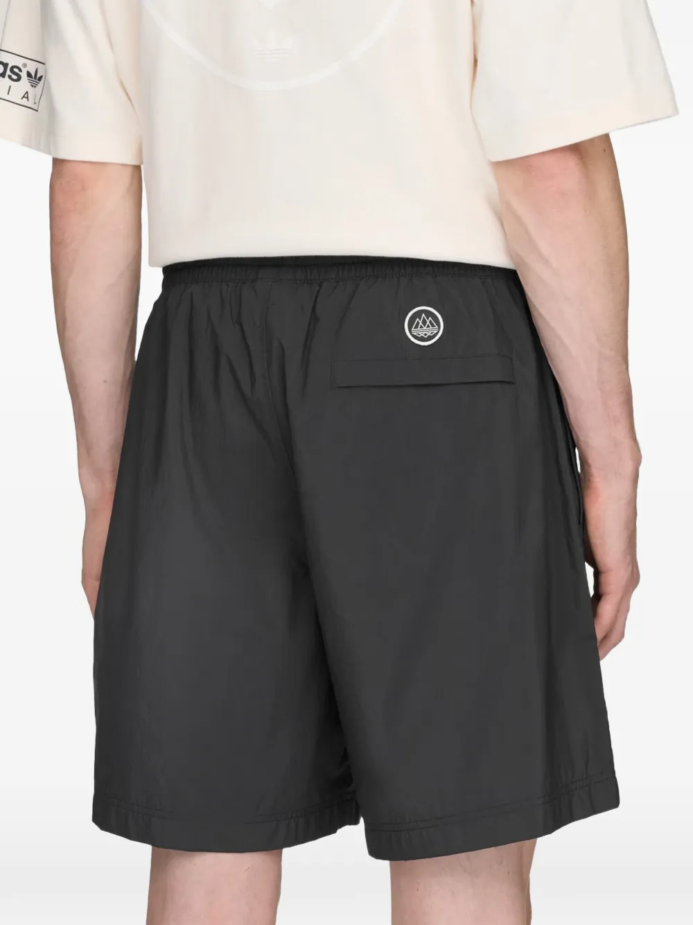 adidas Hudswell Spal trainingsshorts met logo Zwart