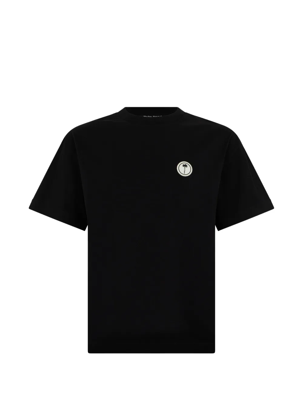 Palm Angels logo-patch T-shirt - Nero