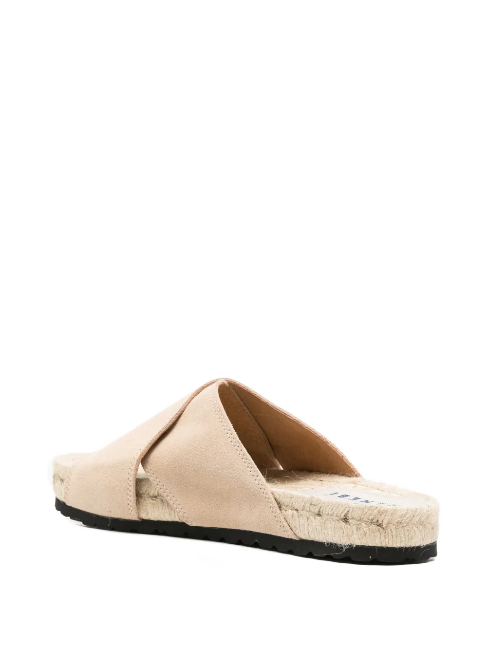Manebi crossover-strap espadrilles Beige