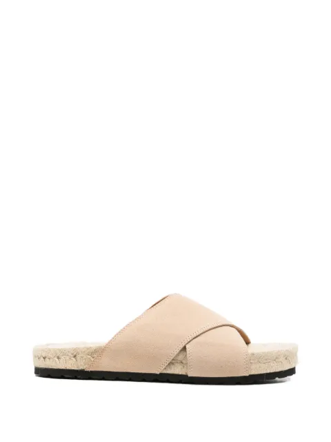Manebi crossover-strap espadrilles