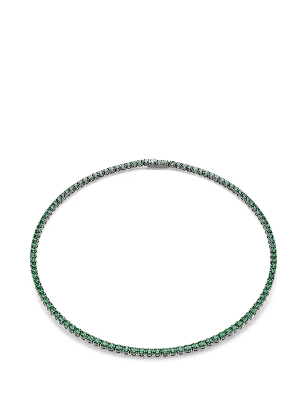 Swarovski crystal-embellished necklace - Schwarz