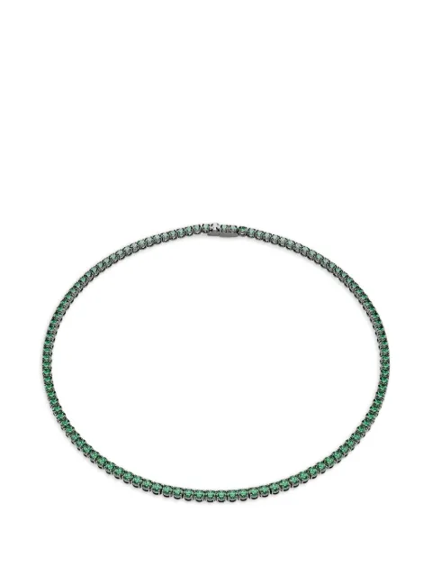 Swarovski crystal-embellished necklace