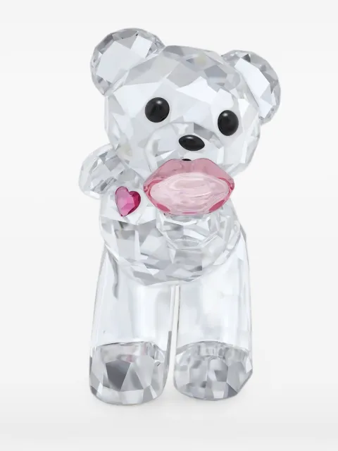 Swarovski figura Kris Bear A Kiss con motivo de corazón