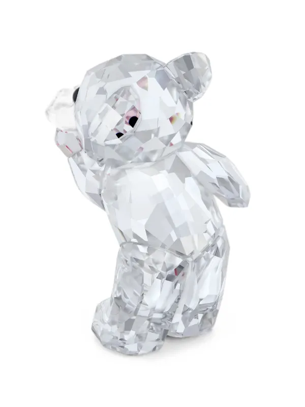 Swarovski Kris Bear A Kiss クリスタル ハートモチーフ オブジェ