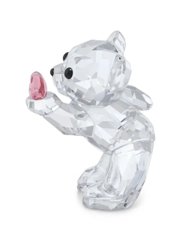 Swarovski Kris Bear A Kiss クリスタル ハートモチーフ オブジェ