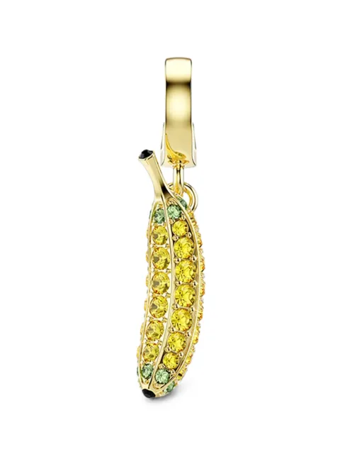 Swarovski Minions crystal-embellished banana charm