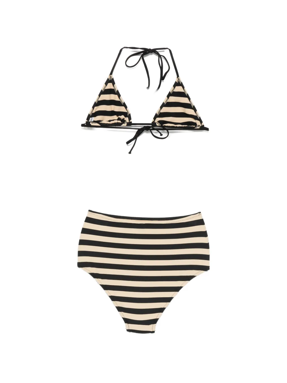 Laura Urbinati High waist bikini Beige