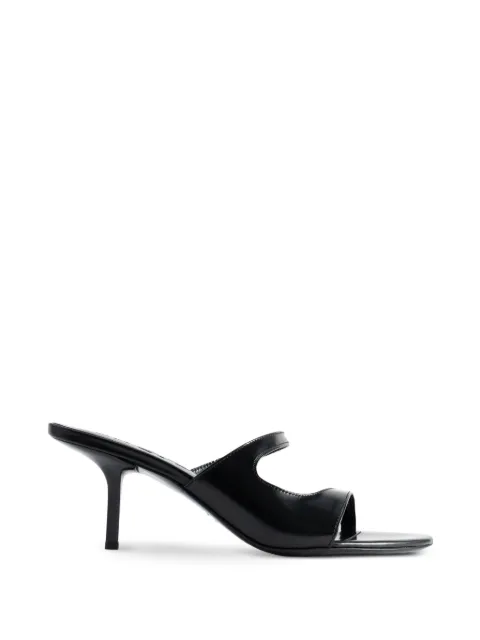 BY FAR Serena patent-leather sandals