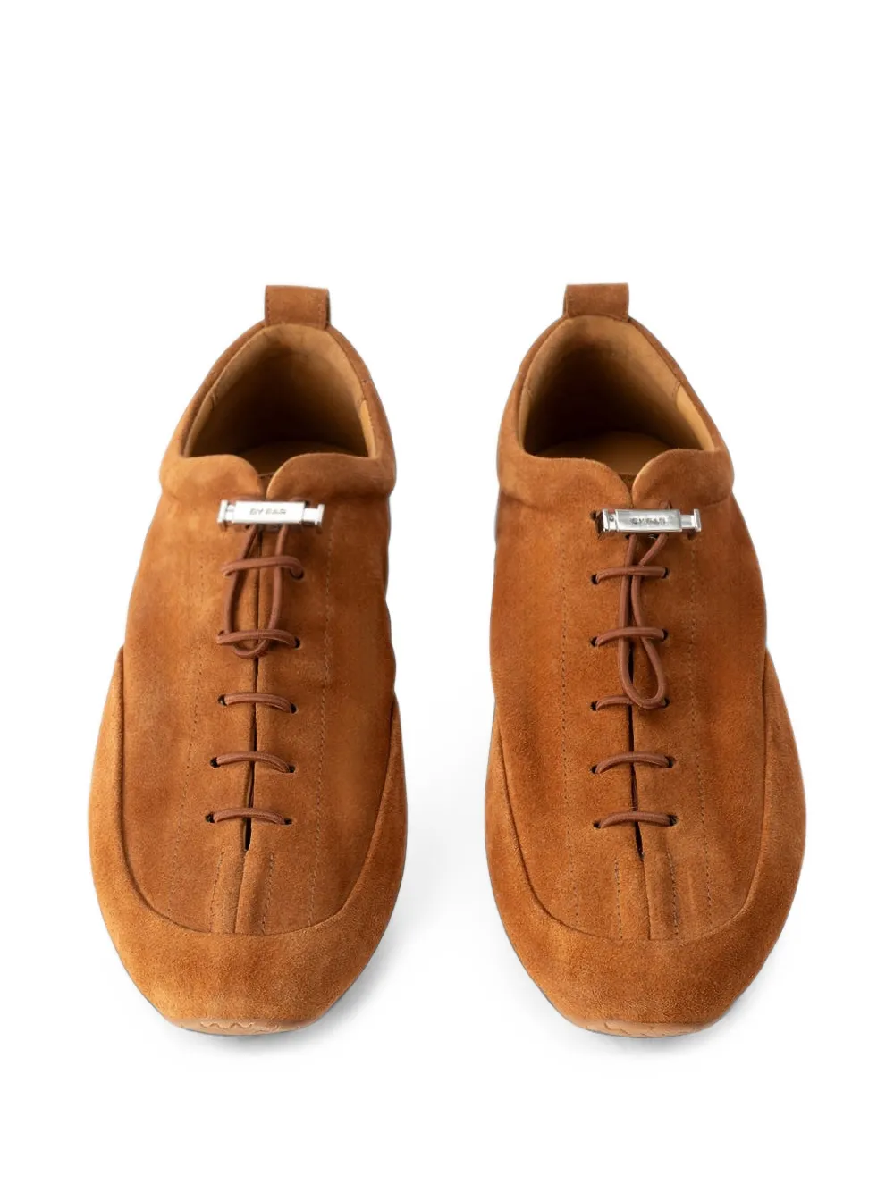 BY FAR Prudent suede sneakers Bruin