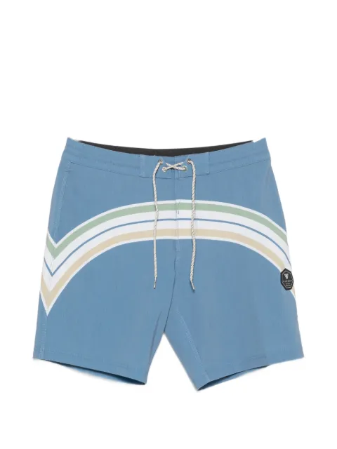 VISSLA Latitude striped swim shorts