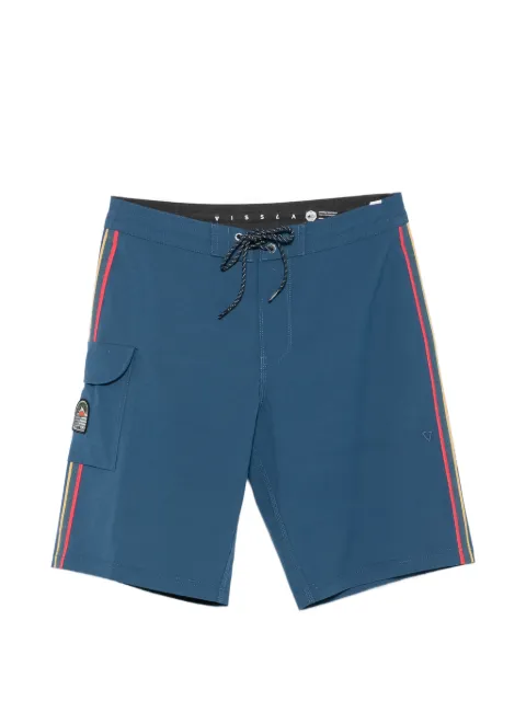 VISSLA bañador Long Sets con rayas laterales