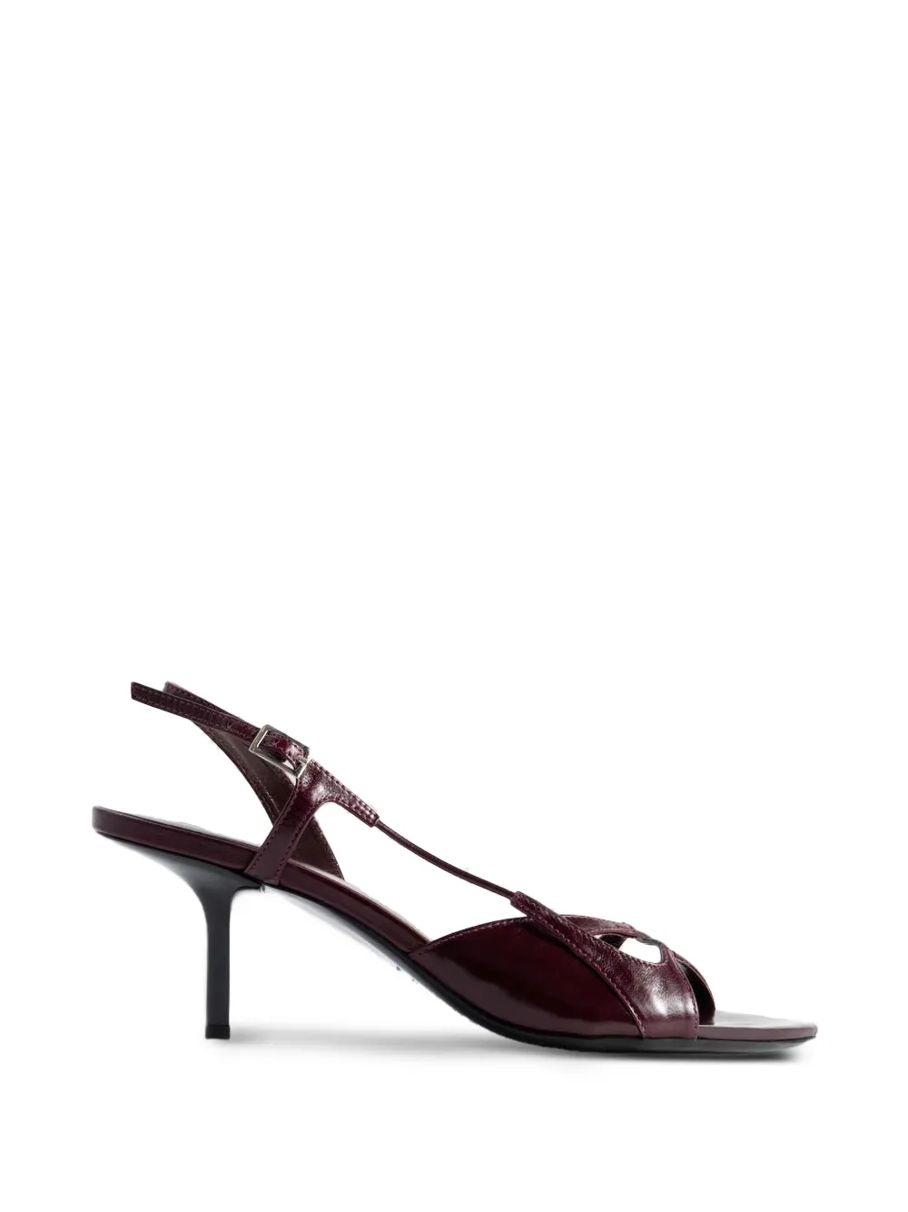 BY FAR Sierra slingback sandals - Red