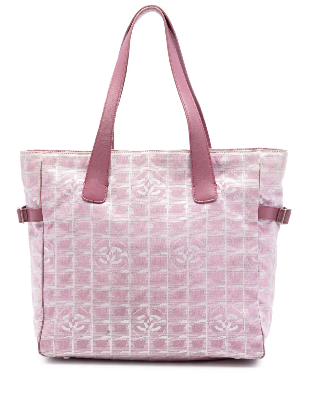 CHANEL Pre-Owned 2000-2002 New Travel Line Nylon tote bag - Rosa