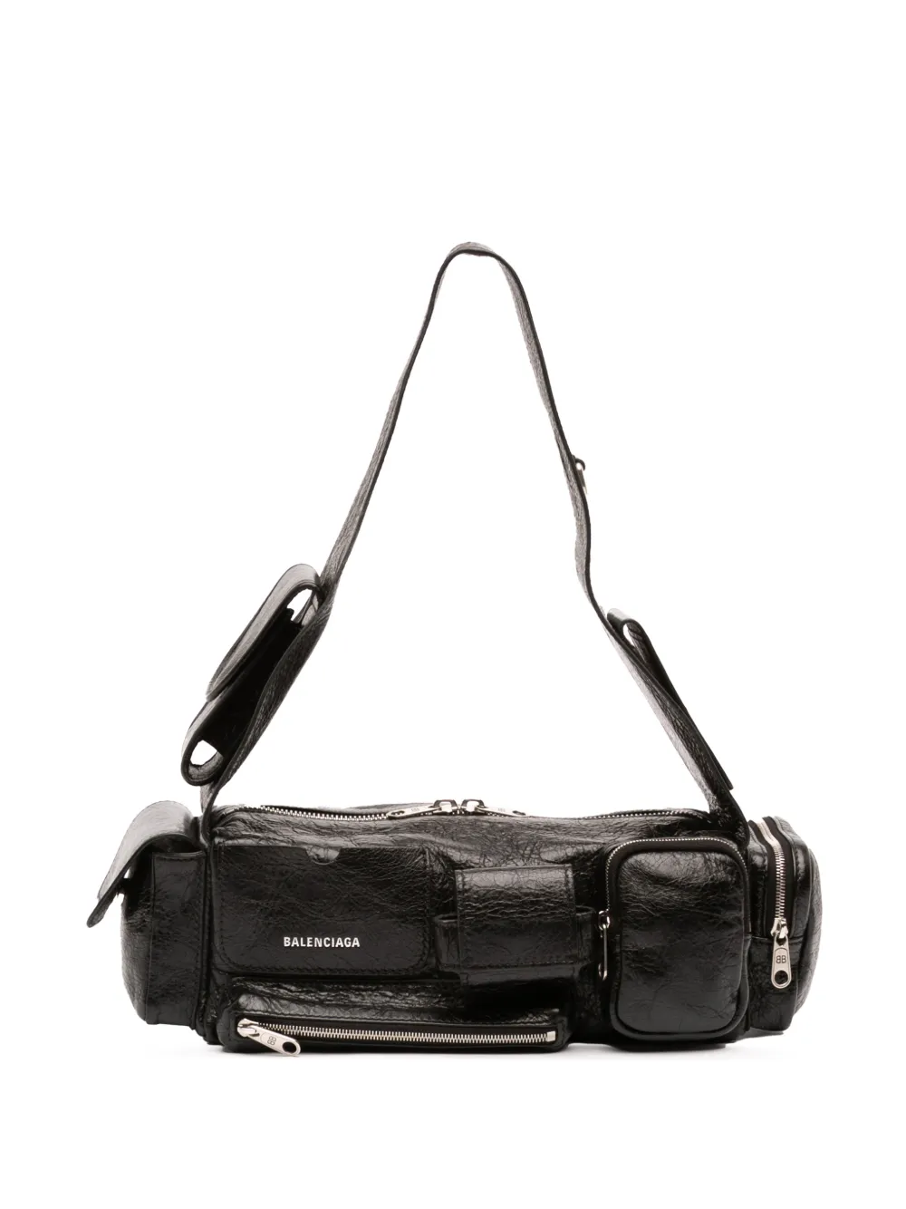Balenciaga Pre-Owned Borsa a spalla Superbusy Sling Bag XS 2024 - Nero