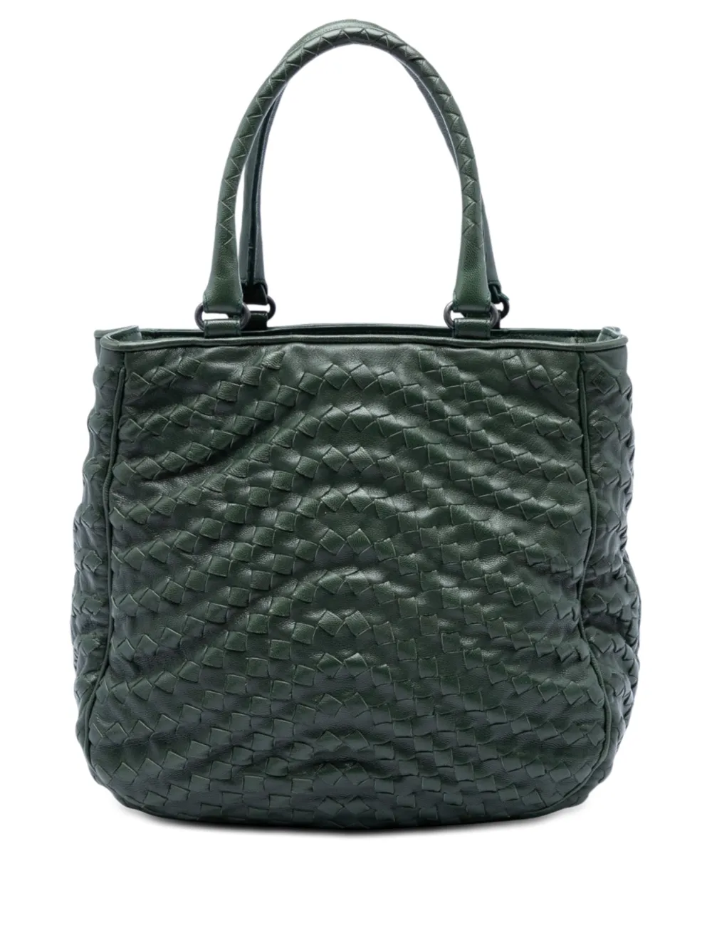 Bottega Veneta Pre-Owned 2008 Large Nappa Intrecciato Maggiore tote bag - Verde