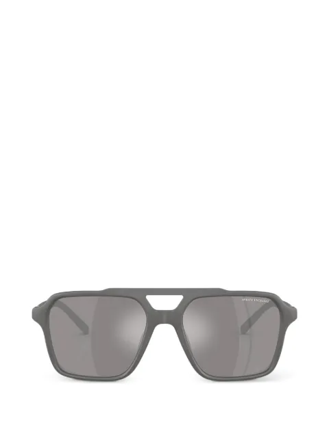Armani Exchange 스퀘어 프레임 더블 브리지 선글라스