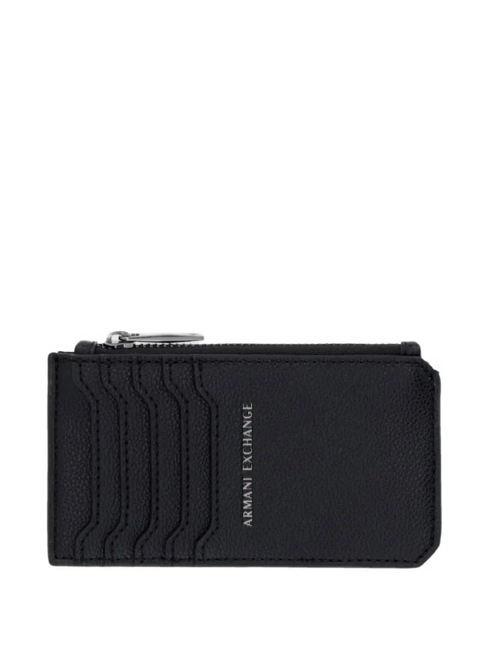 Armani Exchange zip-fastening wallet - Nero