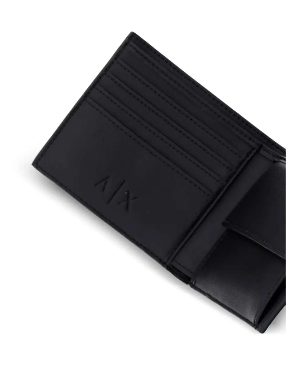 Armani Exchange Portemonnee met logoprint Zwart
