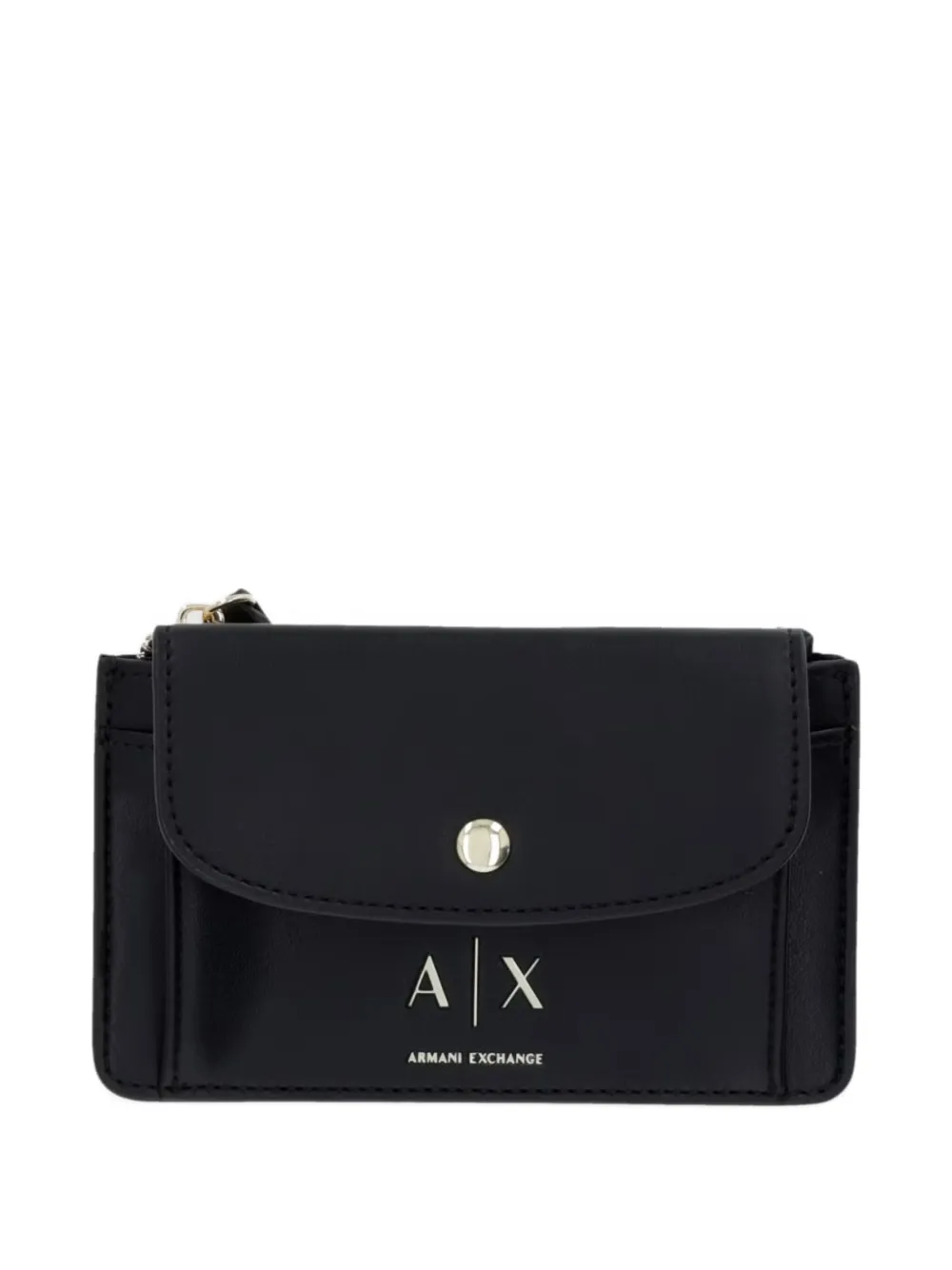 Armani Exchange logo-print wallet - Nero