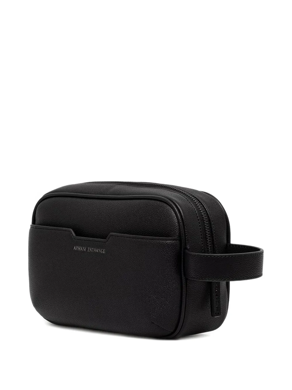 Armani Exchange Toilettas met handgreep Zwart