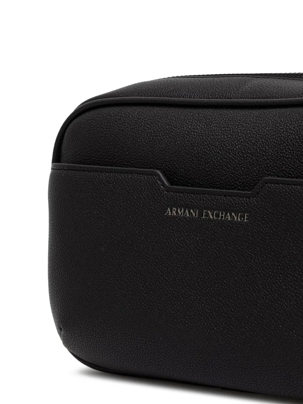 Armani Exchange Toilettas met handgreep Zwart