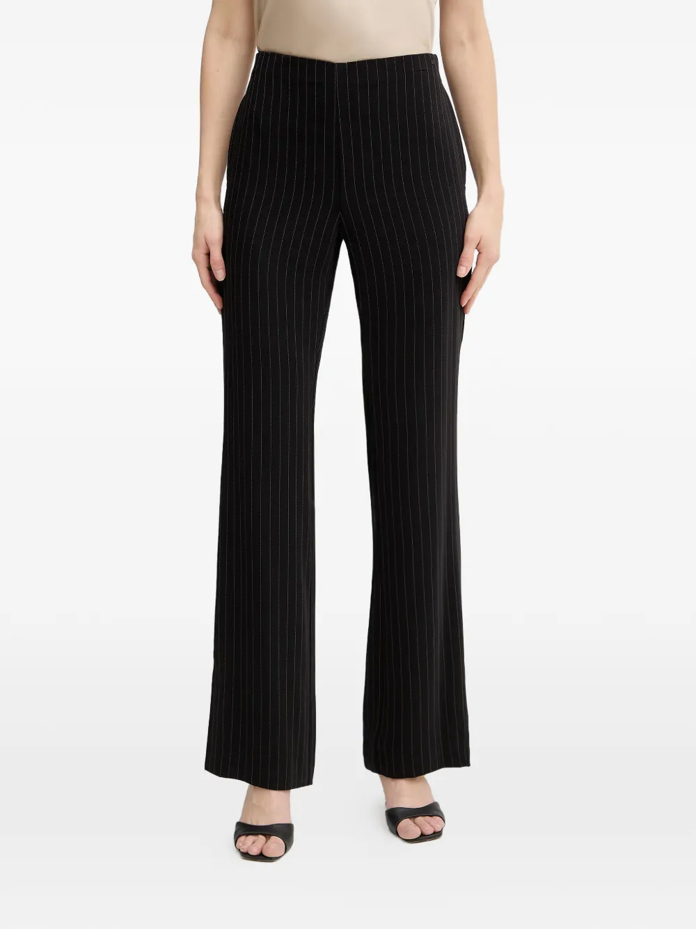 Armani Exchange pinstriped trousers - Nero