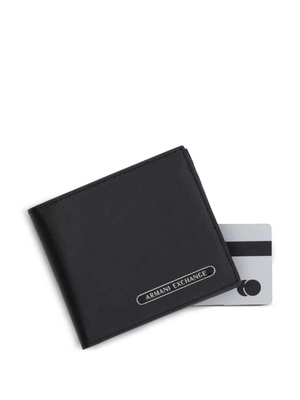 Armani Exchange Portemonnee met logo Zwart
