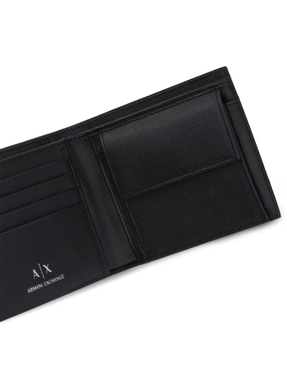 Armani Exchange Portemonnee met logo Zwart