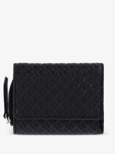 Armani Exchange logo-debossed wallet