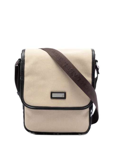 Burberry Pre-Owned 2000-2017 Nova Check Trimmed Canvas crossbody bag