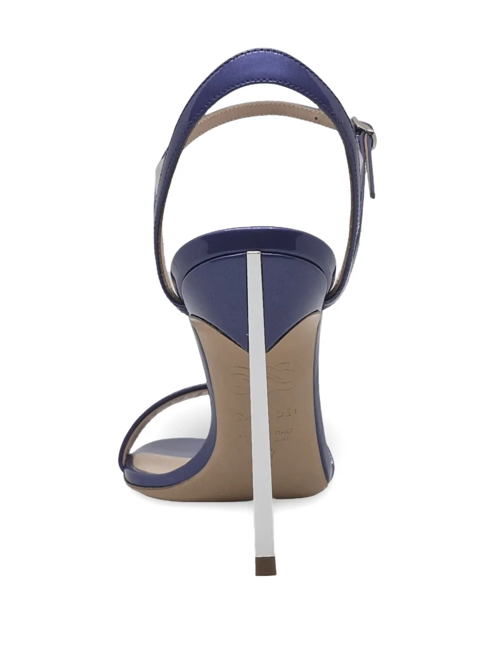 Casadei Blade V-Celebrity transparent-panel sandals Paars