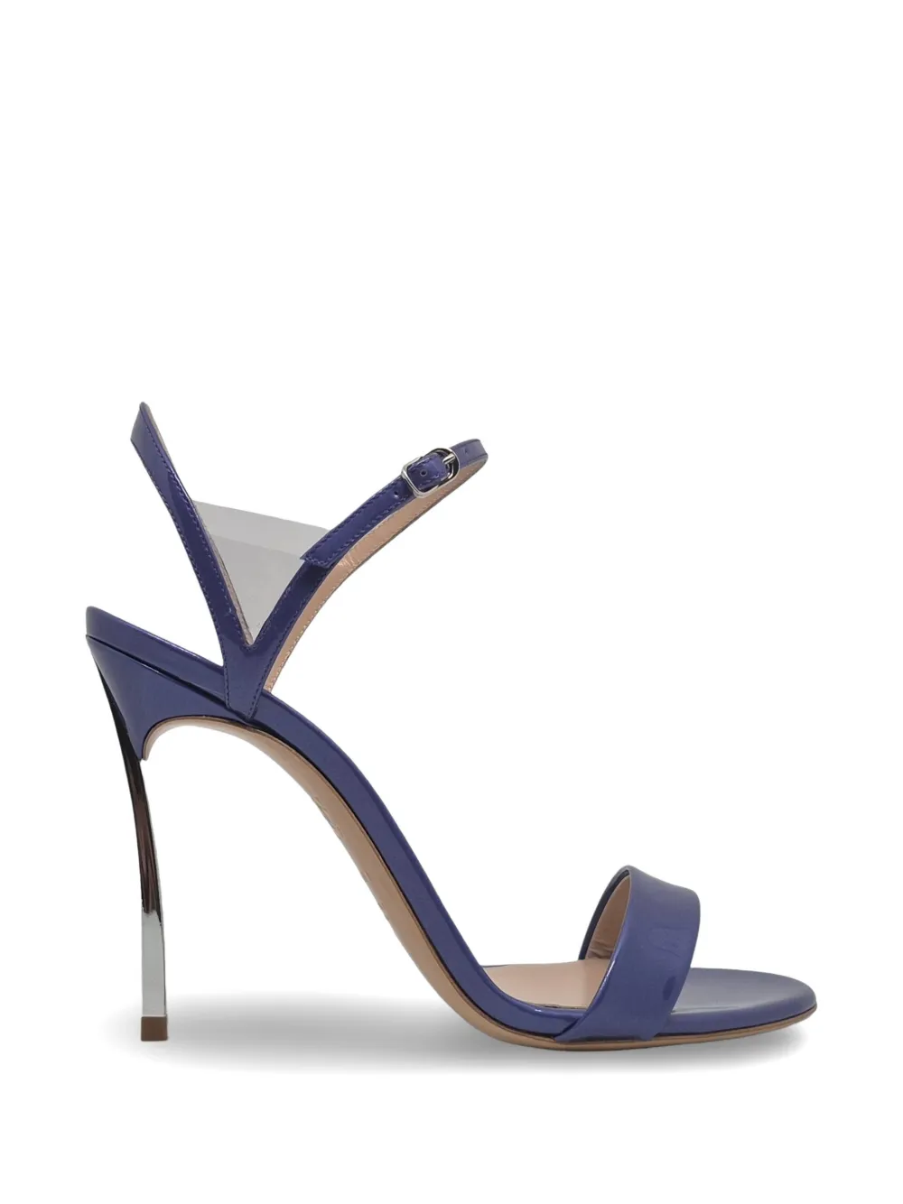 Casadei Blade V-Celebrity transparent-panel sandals Paars