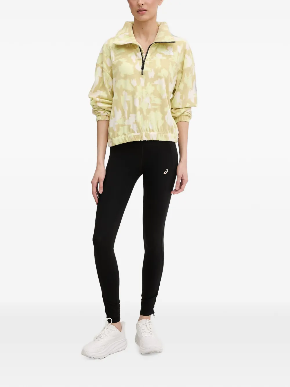 The North Face Mountain Athletics fleece sweater Geel