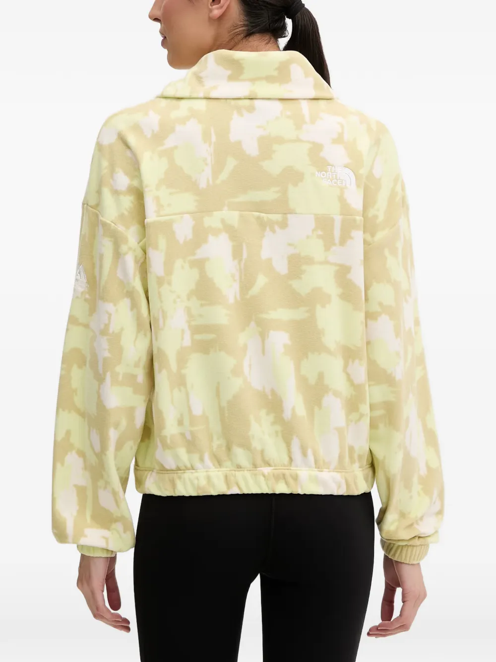 The North Face Mountain Athletics fleece sweater Geel