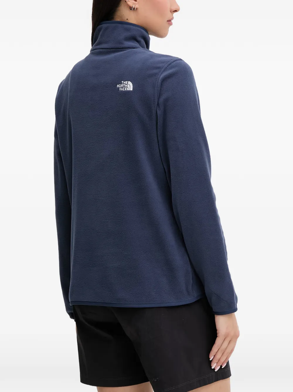 The North Face Sweater met geborduurd logo Blauw