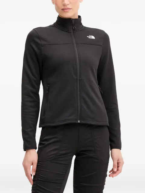 The North Face Cedar Trail Grid logo-print zip-up lightweight jacket